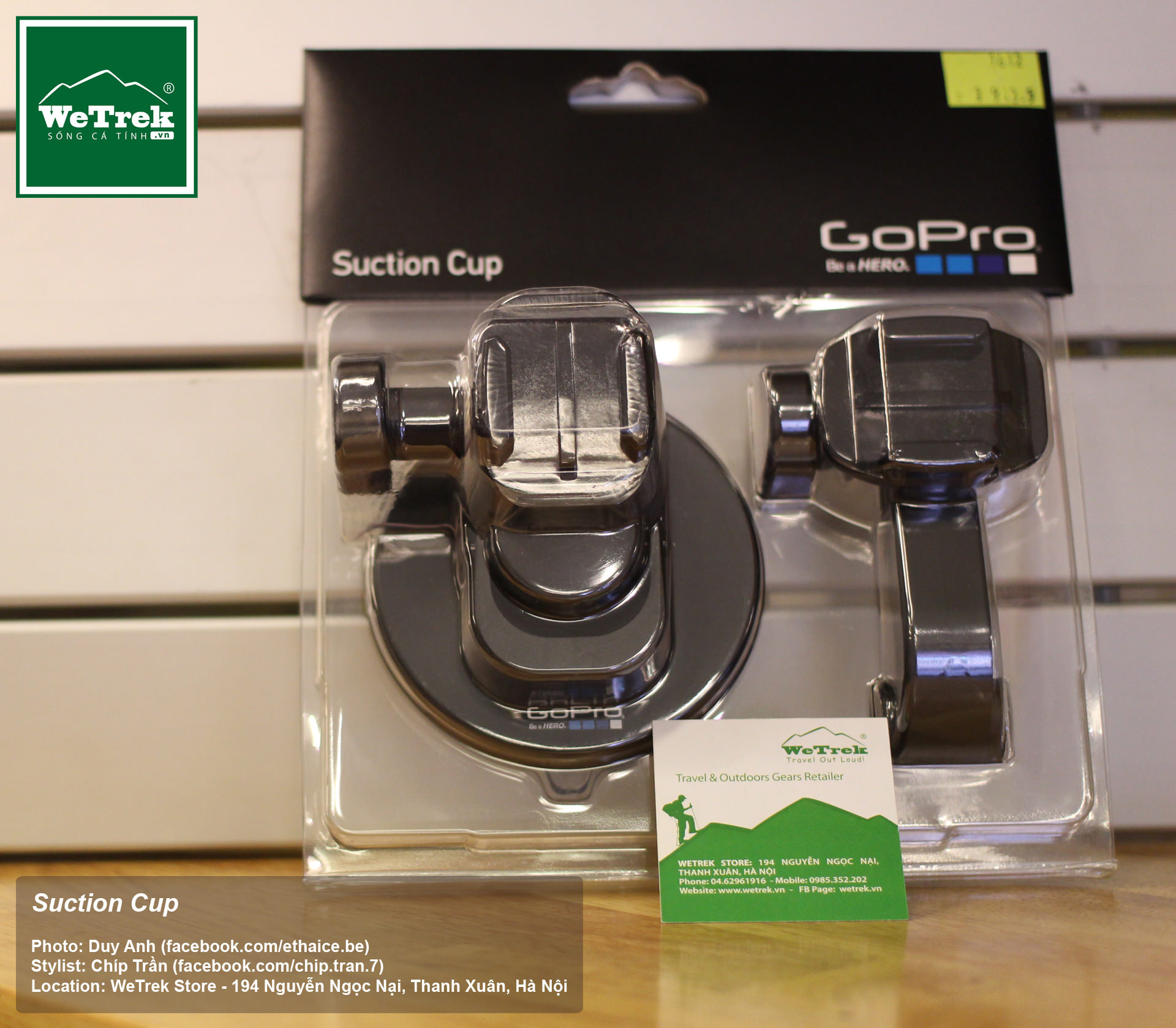 Đế hút chân không GoPro Suction Cup Mount AUCMT-302 - 1612