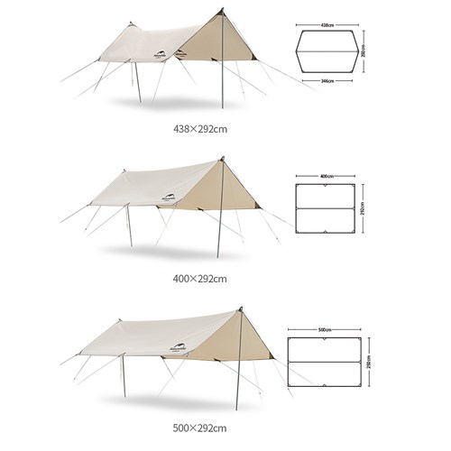 Tăng lều Naturehike Shelter Sun NH20TM006