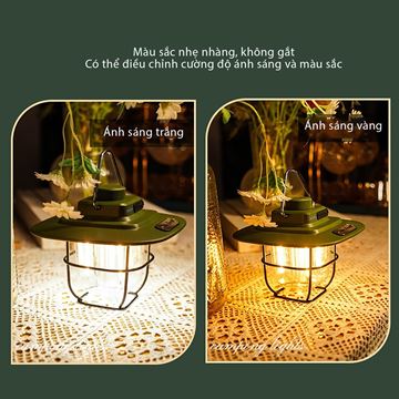 Đèn Led măng xông kèm Cree Retro Lamp TM-LY02