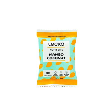Thanh năng lượng Lecka Nutri Bite Mango Coconut
