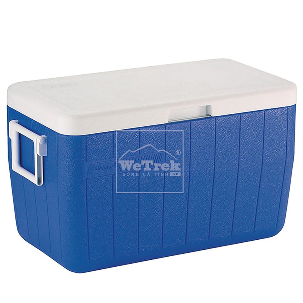 Thùng đá giữ nhiệt 45.4L Coleman 48 Quart 3000000153 Xanh lam - 3582