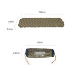 Đệm bơm hơi cắm trại Snowline Trekker Air Mat SNH5UMT005