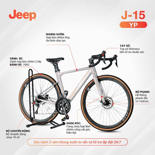 Xe đạp đường trường JEEP Road Bike J-15