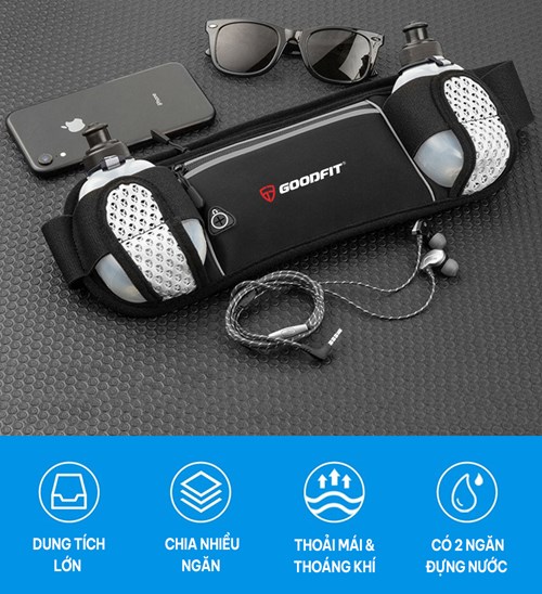 Đai nước chạy bộ Goodfit GF120RB