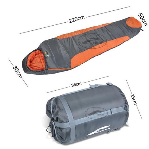 Túi ngủ mùa đông 2 lớp Ryder 2 Layers Mummy Sleeping Bag D1006 - 1210
