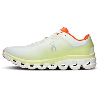 Giày chạy bộ nam ON Cloudflow 4 Running Shoes White Hay