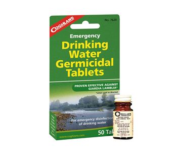 Viên lọc nước Coghlans Drinking Germicidal Water Tablets