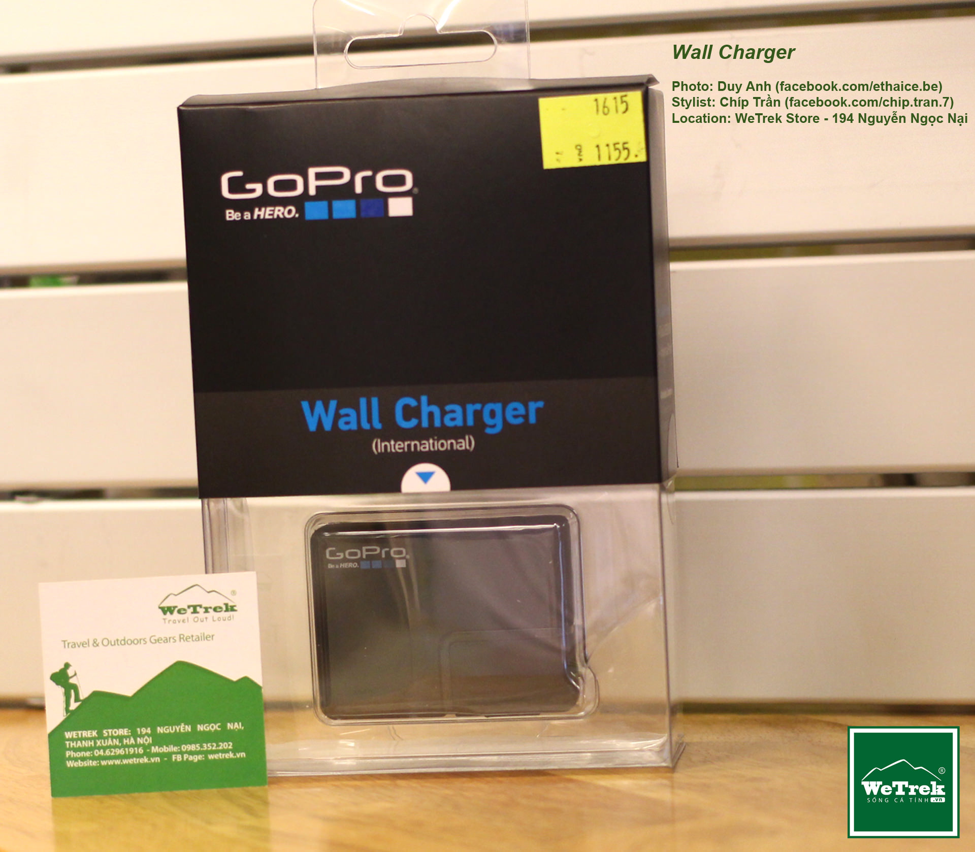 Bộ sạc máy quay Wall Charger