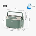 Thùng đá giữ nhiệt 2 chiều Naturehike Ice Cooler NH21SNX05