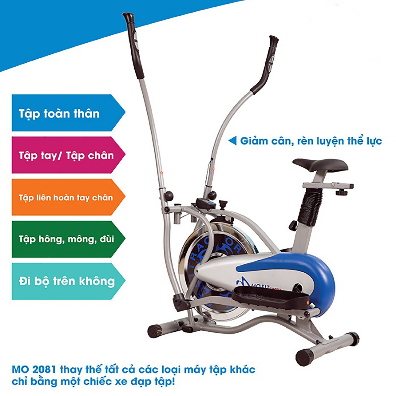 Xe đạp tập thể dục Mofit MO2081