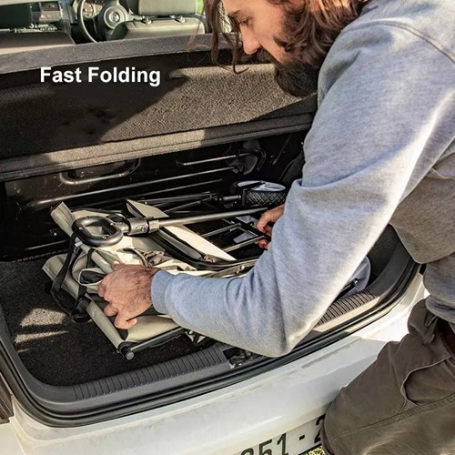 Xe kéo dã ngoại gấp gọn Naturehike Folding Trolley NH19PJ001 - 9718