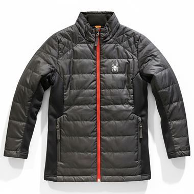 Áo khoác gió trẻ em 2 lớp SPD with caps - Đen 8349