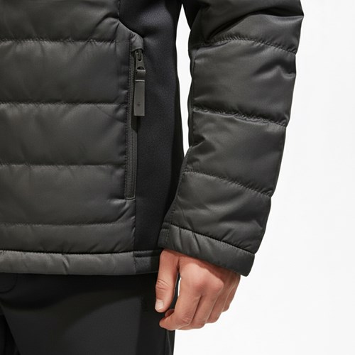 Áo khoác gió trẻ em 2 lớp SPD with caps - Đen 8349