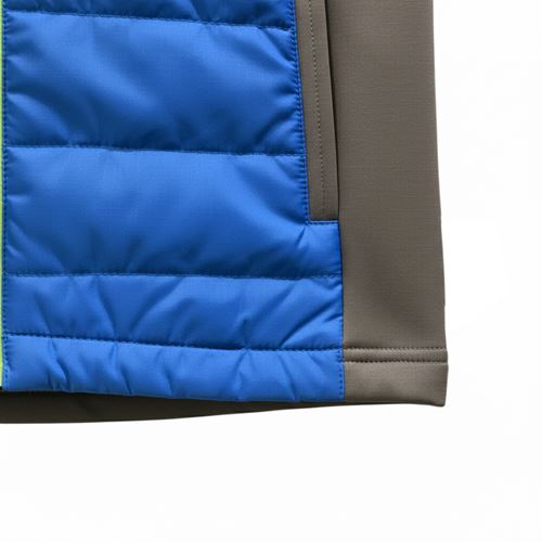 Áo khoác gió trẻ em 2 lớp SPD with caps - Xanh da trời 8348