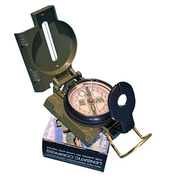 La bàn thấu kính bỏ túi Outdoor Essential Lensatic Compass - 10690