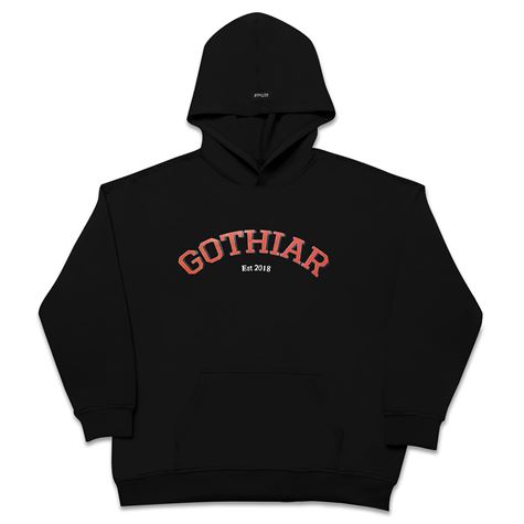 Áo hoodie Gothiar Comfort Warm Up Red Logo