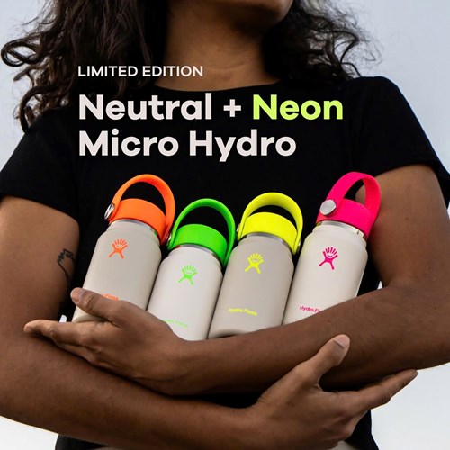 Bình nước giữ nhiệt 200ml Hydro Flask Micro Hydro Mini Bottle Neon 6.7 OZ LE-TNY200
