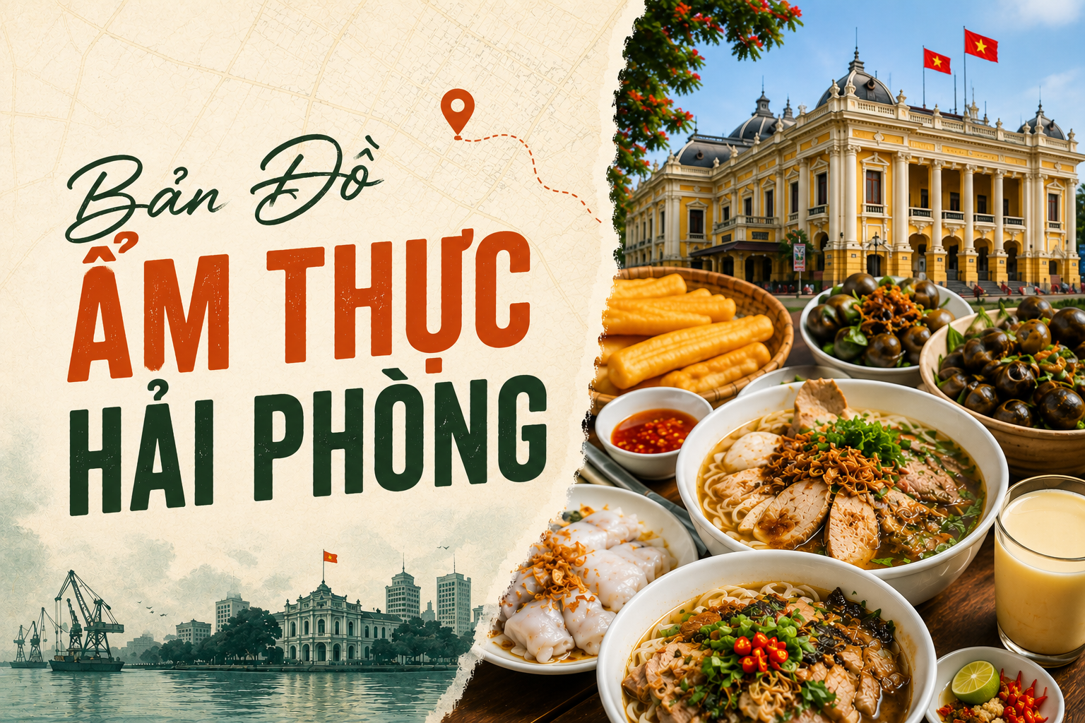Bản Đồ Food Tour Hải Phòng: Khám Phá Ẩm Thực Đất Cảng Từ A Đến Z