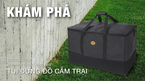 Review túi đựng đồ cắm trại Snowline Enjoy Cargo Bag SND5ULA011