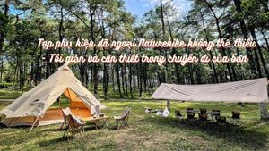 Top phụ kiện dã ngoại Naturehike không thể thiếu - Tối giản và cần thiết trong chuyến đi của bạn