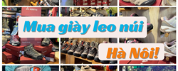Địa chỉ mua giày leo núi tại Hà Nội chỉ “dân chuyên” mới biết