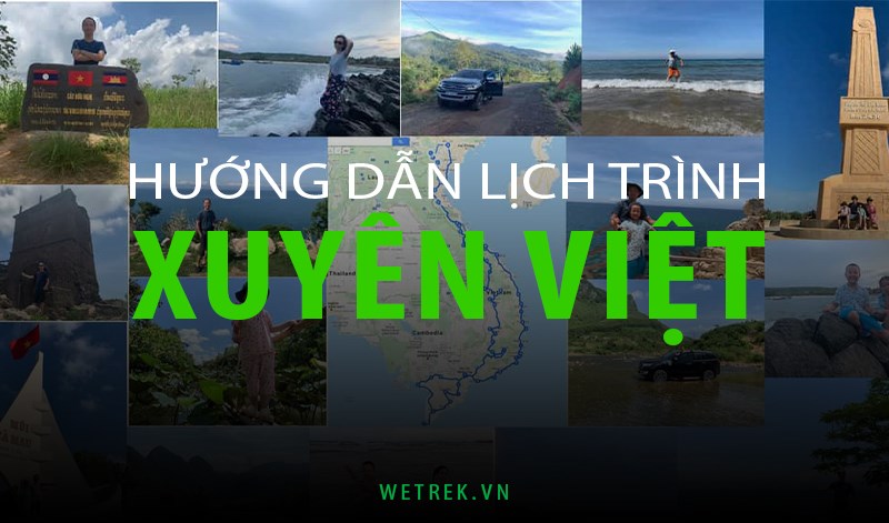 lịch trình phượt xuyên việt