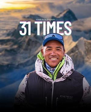 Huyền thoại Sherpa Kami Rita lập nên kỷ lục thế giới với lần thứ 31 đặt chân lên đỉnh Everest