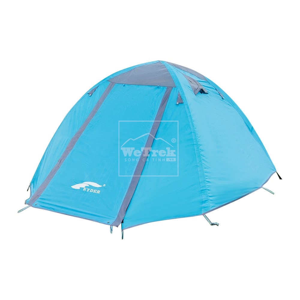 Lều cắm trại 3 người 2 lớp RYDER Alloy Pole Tent - 9114 rất thích hợp để cắm trại tại Bến En - Thanh Hóa