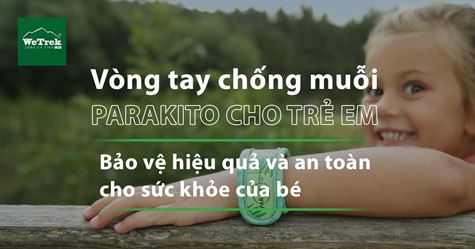 Vòng tay chống muỗi Parakito cho trẻ em: Bảo vệ hiệu quả và an toàn cho sức khỏe của bé