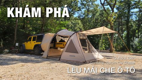 Khám phá lều mái che ô tô Snowline Saturn Car Shelter