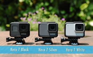 [WeReview] Trên tay GoPro Hero 7: có 3 phiên bản Black, Silver, White với 3 giá khác nhau