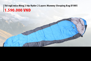Sự thật về chiếc túi ngủ mùa đông Ryder giá hơn 1 triệu có đáng mua không?