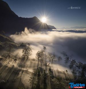 [WeNews] Ngắm nhìn Sa pa trong mây mù từ trên cao