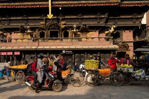 [WeNews] Khám phá khu chợ cổ nổi tiếng ở Kathmandu
