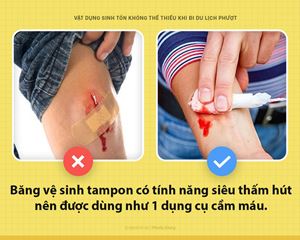 [WeNews] Bao cao su, tampon... tưởng giản đơn nhưng là vật dụng không thể thiếu khi đi du lịch phượt