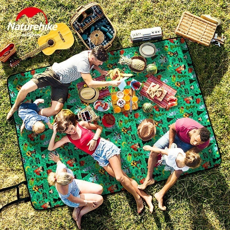 Tấm trải dã ngoại 1.45x2m chống thấm Naturehike Waterproof Picnic Mat NH19D024-Z - 9549