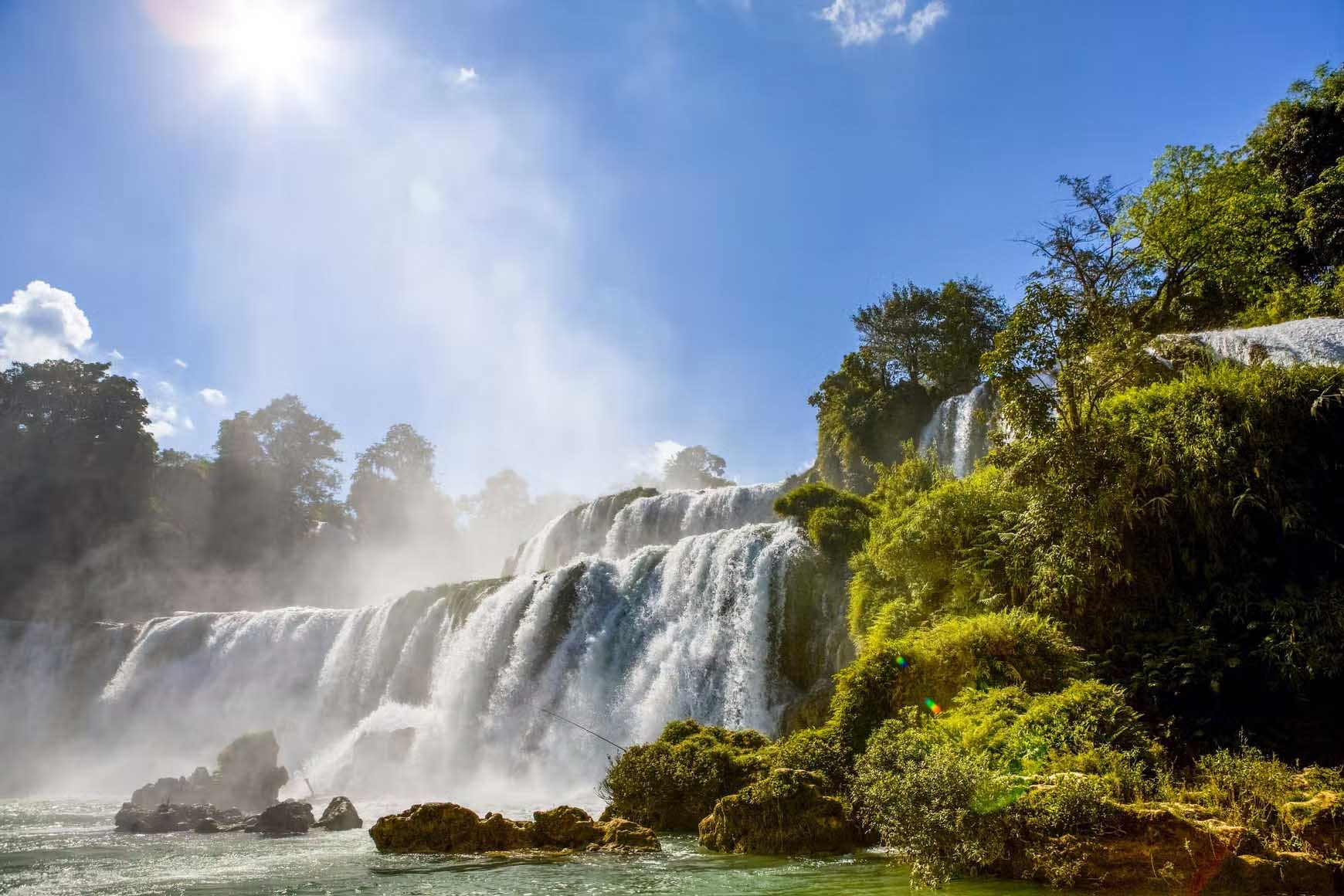  Thác Bản Giốc. (Nguồn: Shutterstock)