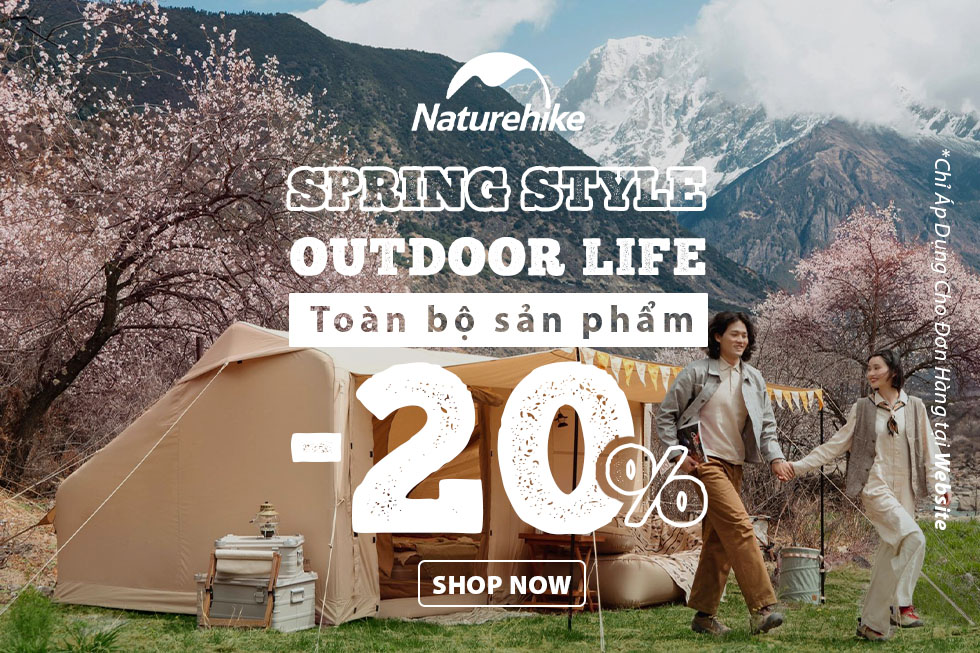 Naturehike sale tại WeTrek