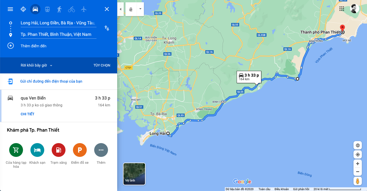 Cung đường biển từ Vũng Tàu đến Phan Thiết
