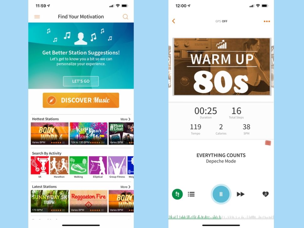 App chạy bộ Rock My Run