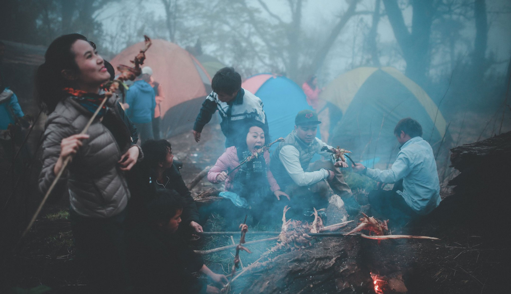 Nướng BBQ, ăn uống trên Lảo Thẩn cũng là một ý tưởng không tệ