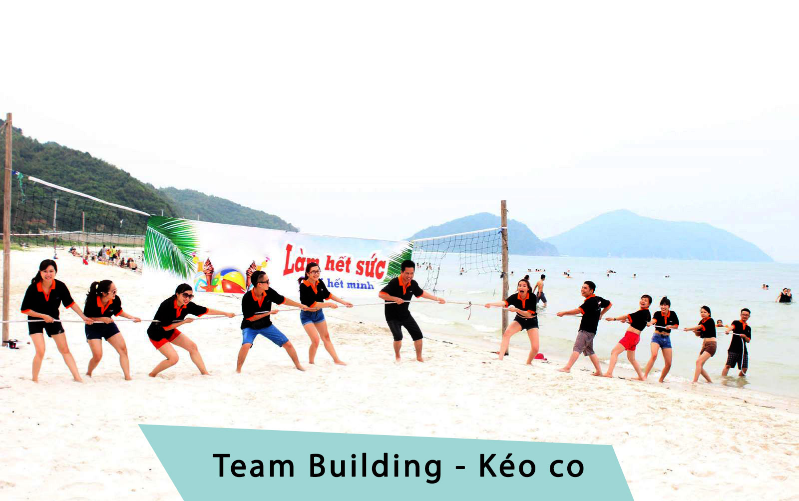 Trò chơi dân gian trong hội trại - kéo co