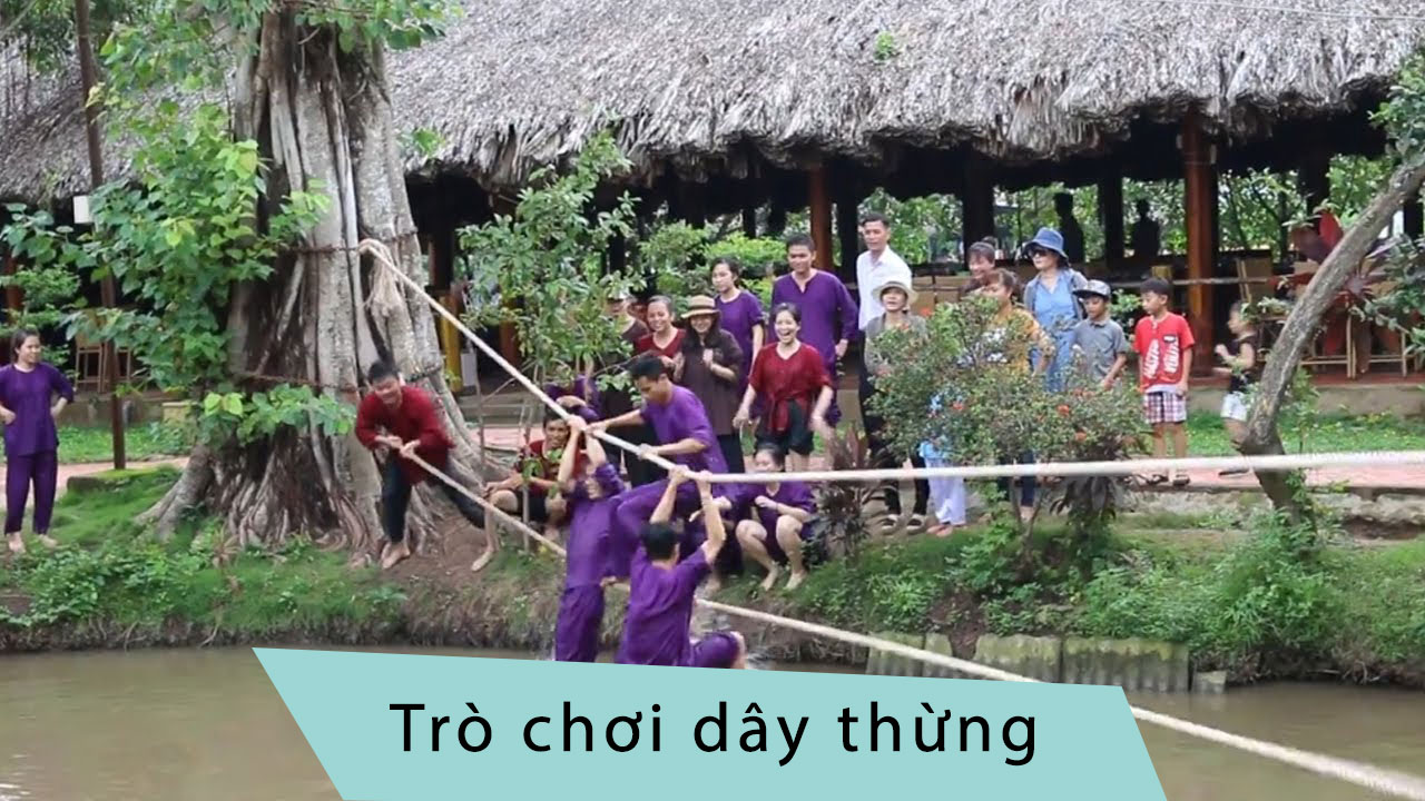Trò chơi cắm trại dây thừng